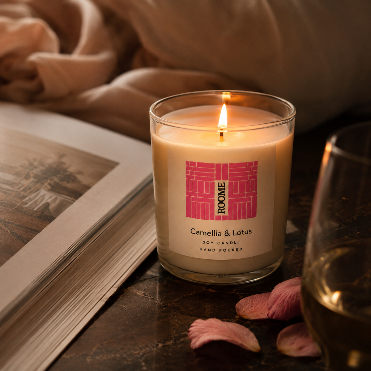 Camellia & Lotus Candle
