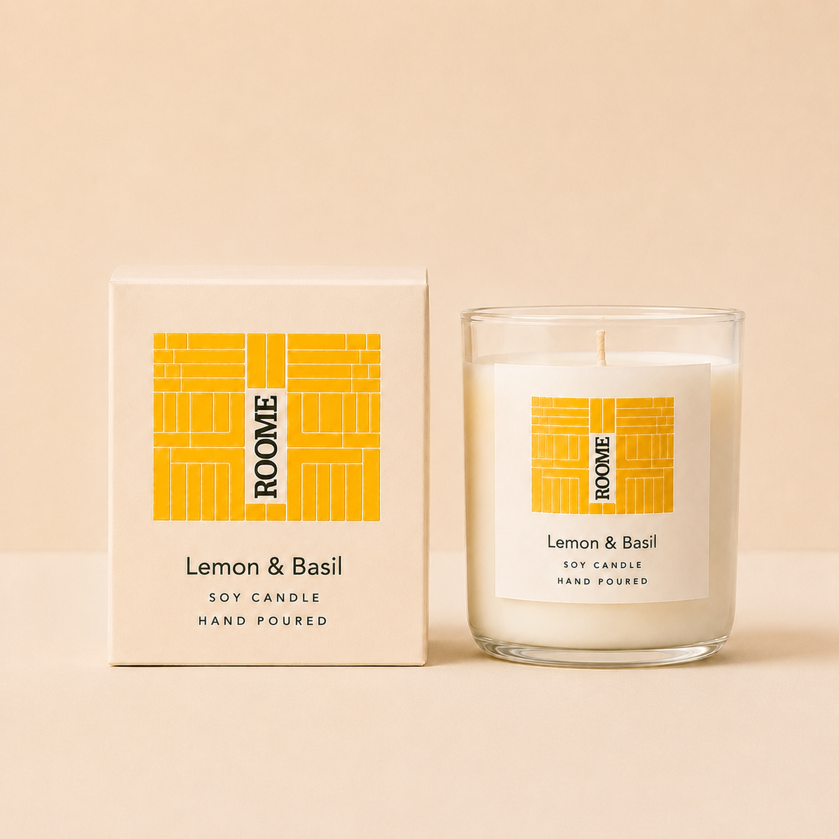 Lemon & Basil Candle