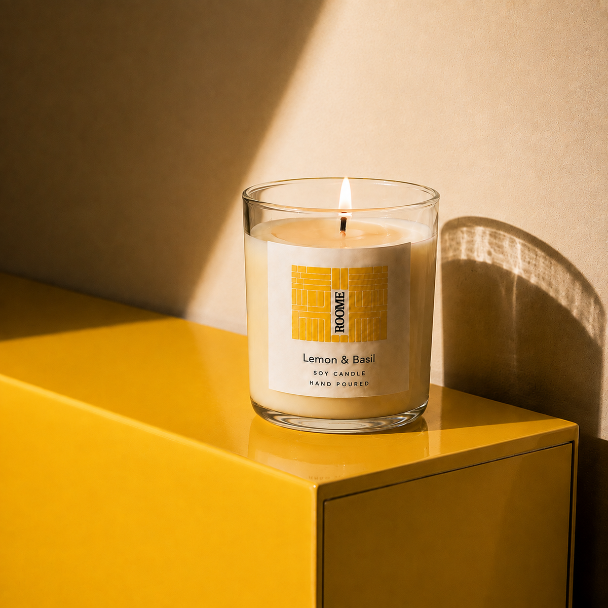 Lemon & Basil Candle