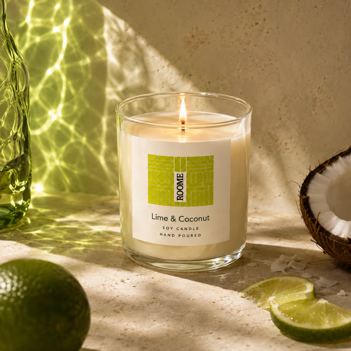 Lime & Coconut Candle