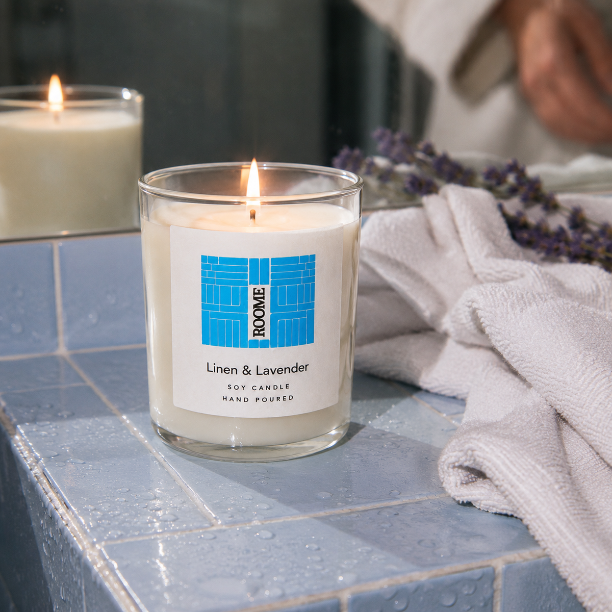 Linen & Lavender Candle