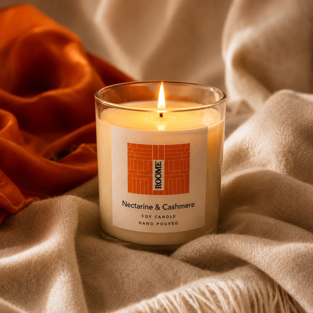 Nectarine & Cashmere Candle