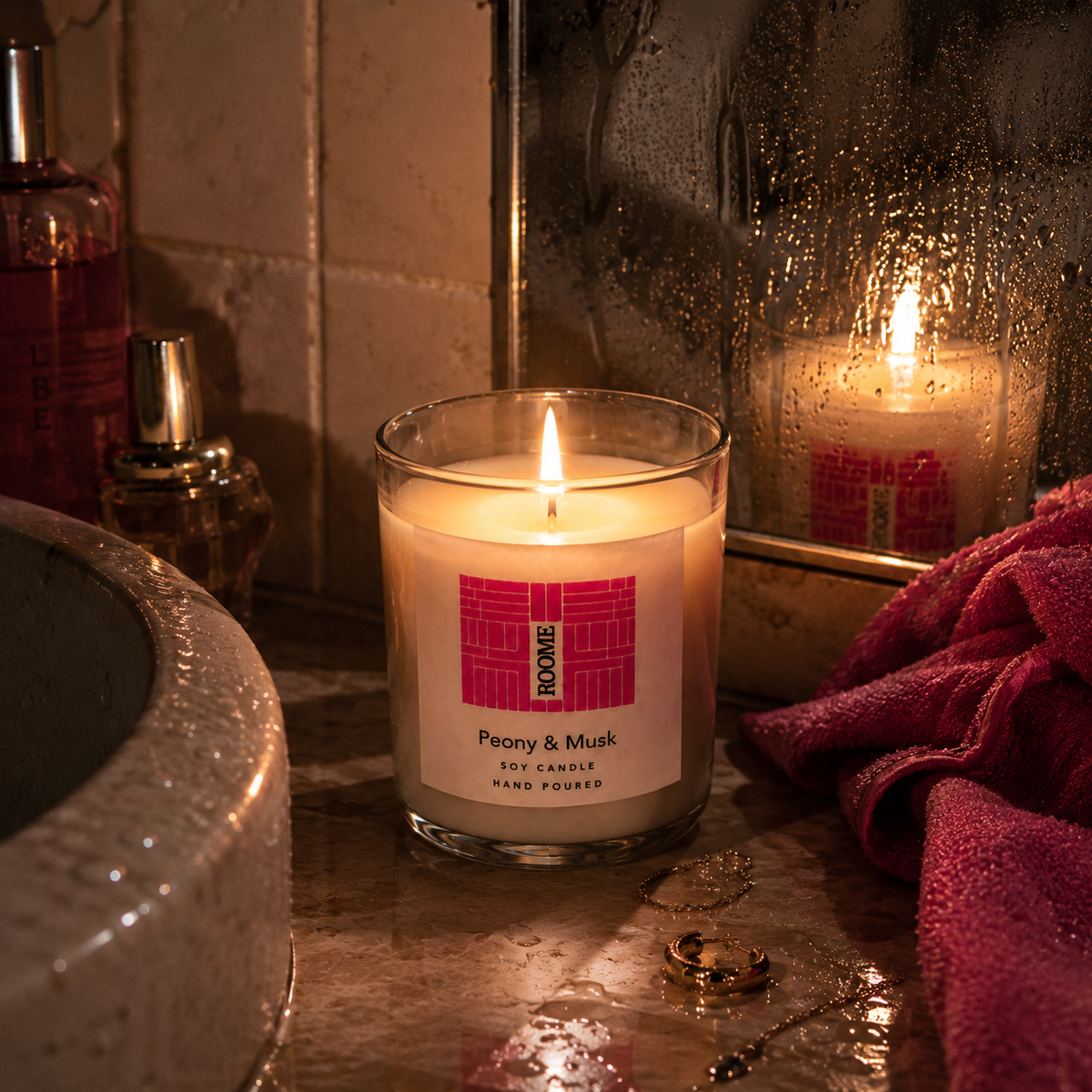 Peony & Musk Candle