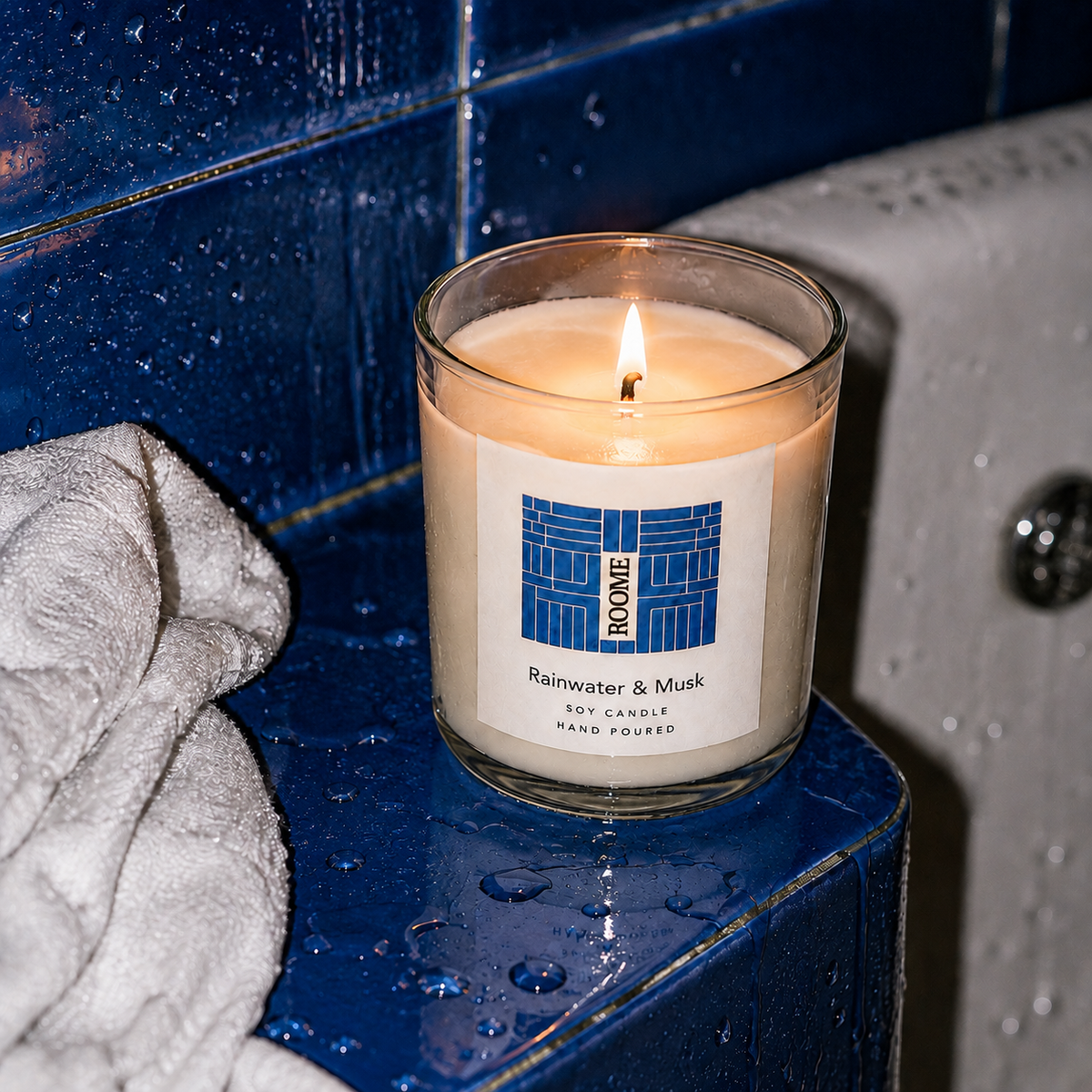 Rainwater & Musk Candle