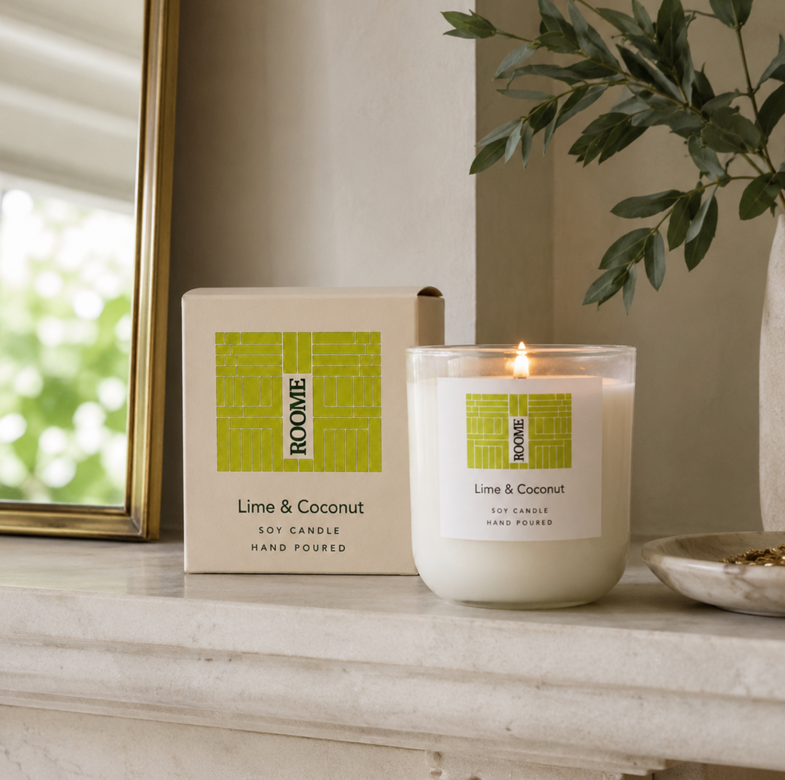 Lime & Coconut Candle