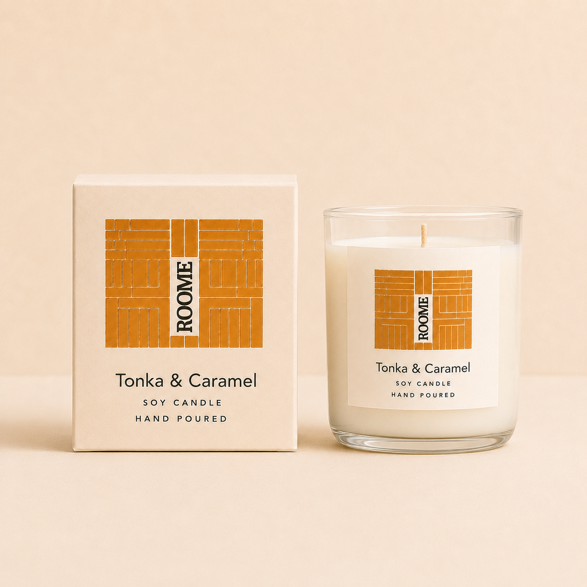Tonka & Caramel Candle