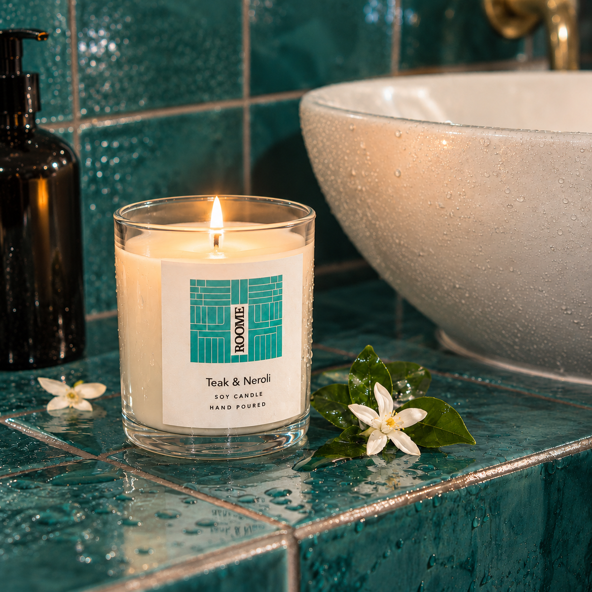 Teak & Neroli Candle