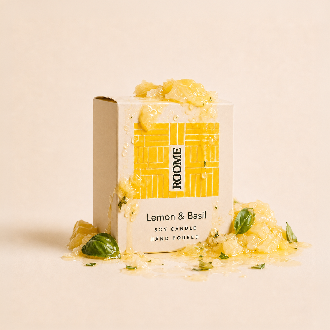 Lemon & Basil Candle