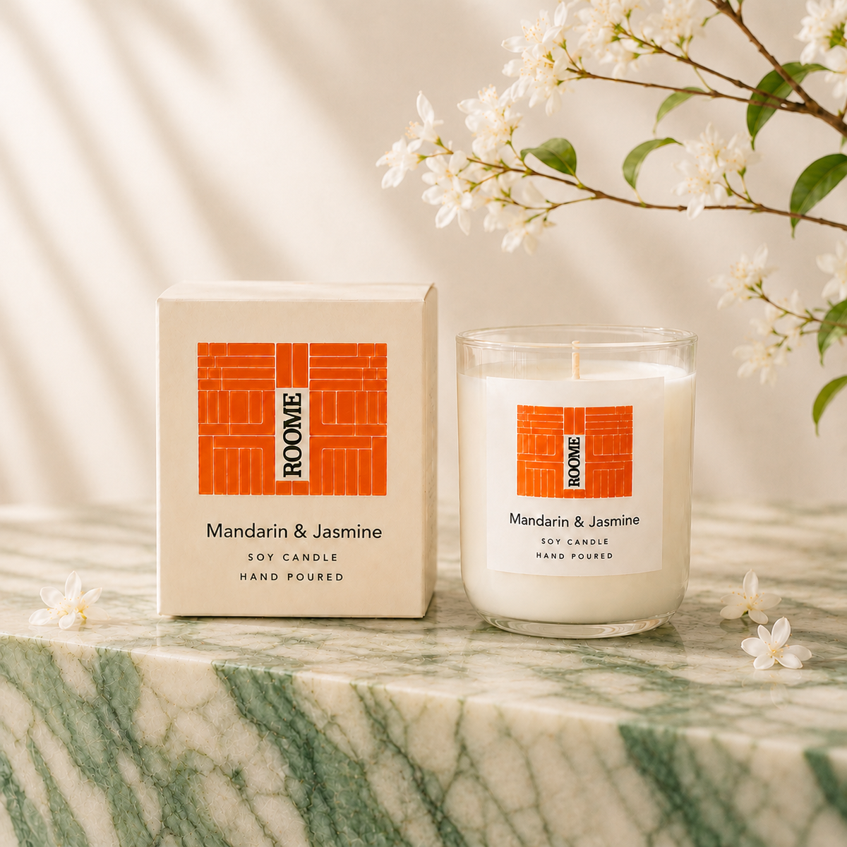 Mandarin & Jasmine Candle
