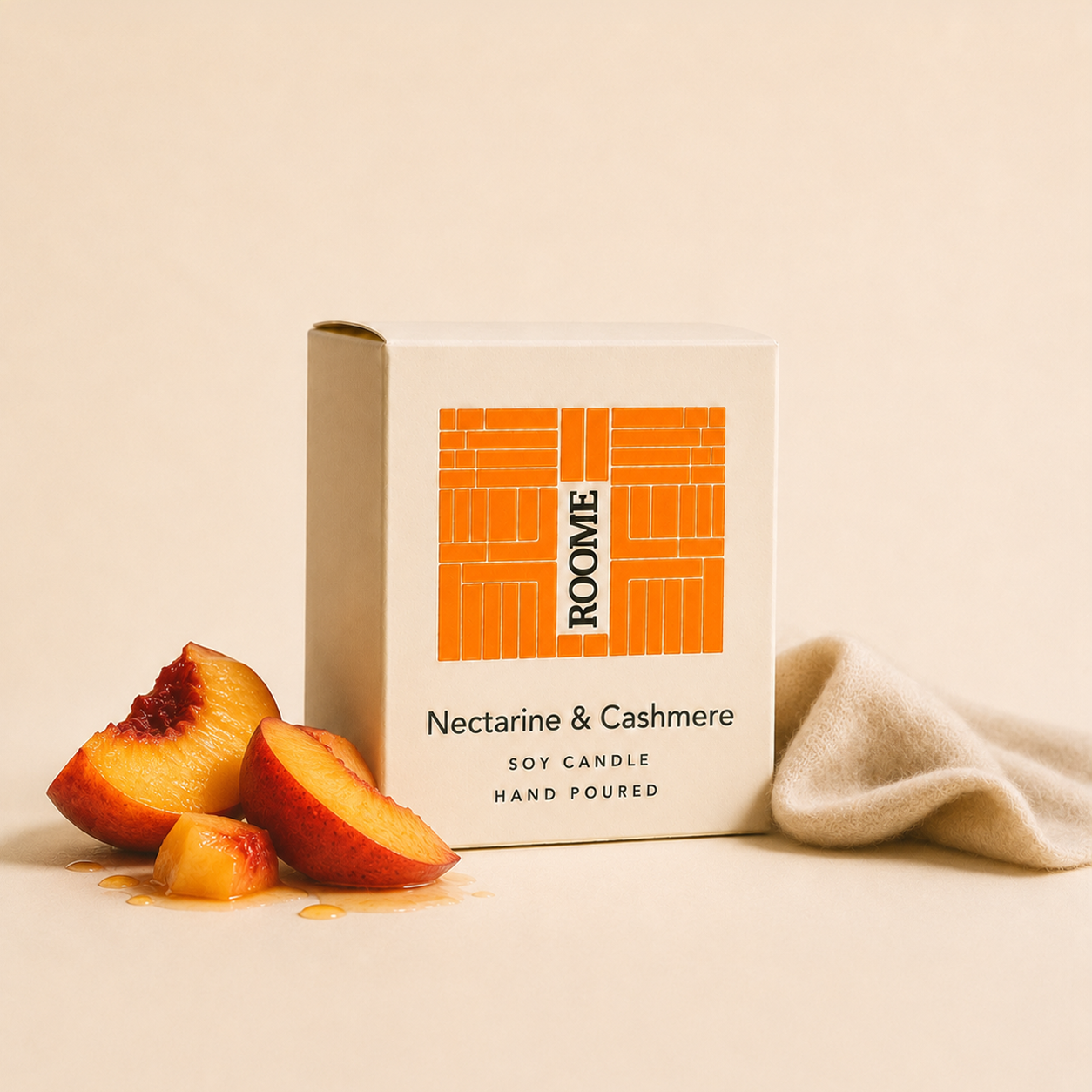 Nectarine & Cashmere Candle