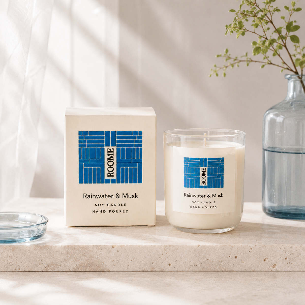 Rainwater & Musk Candle