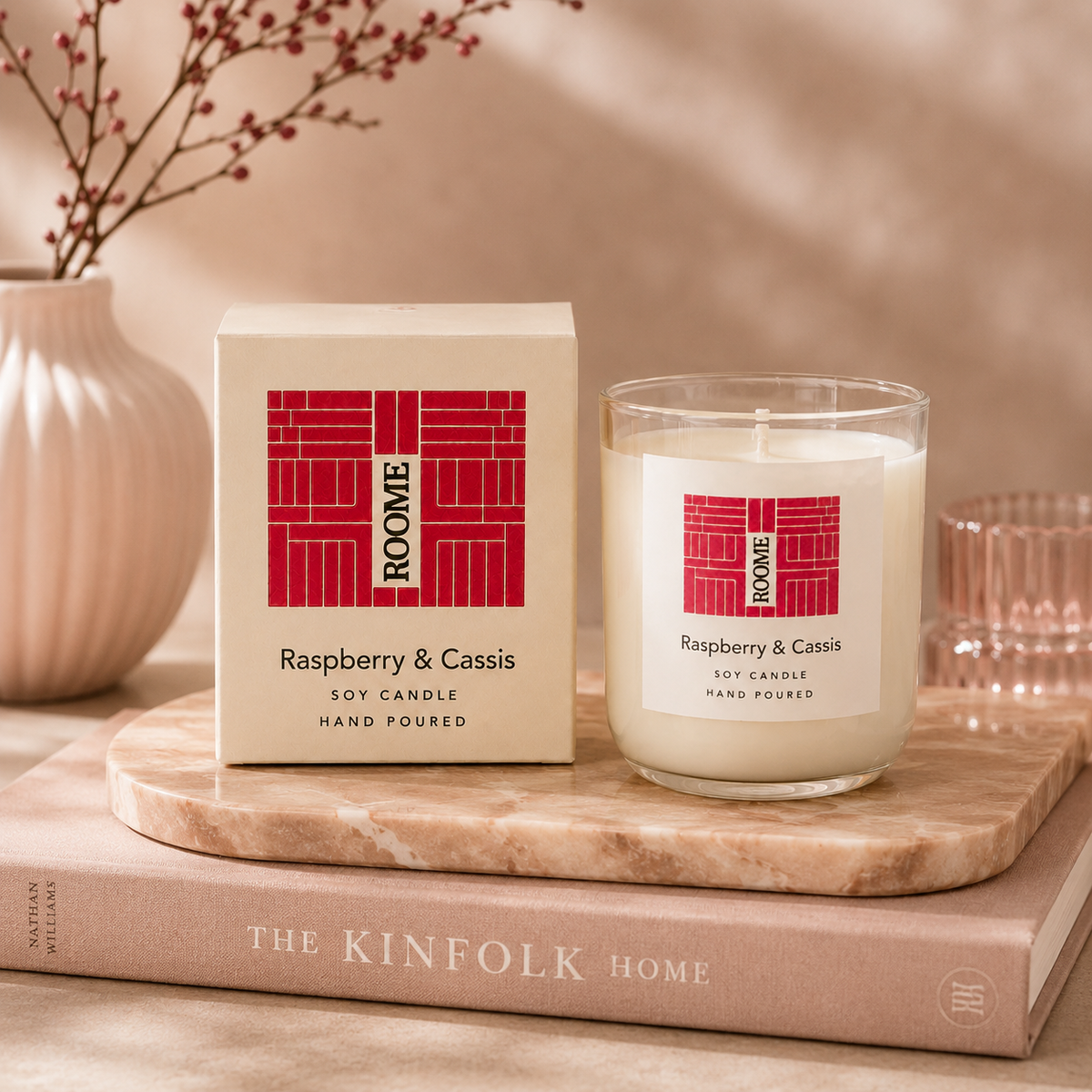 Raspberry & Cassis Candle