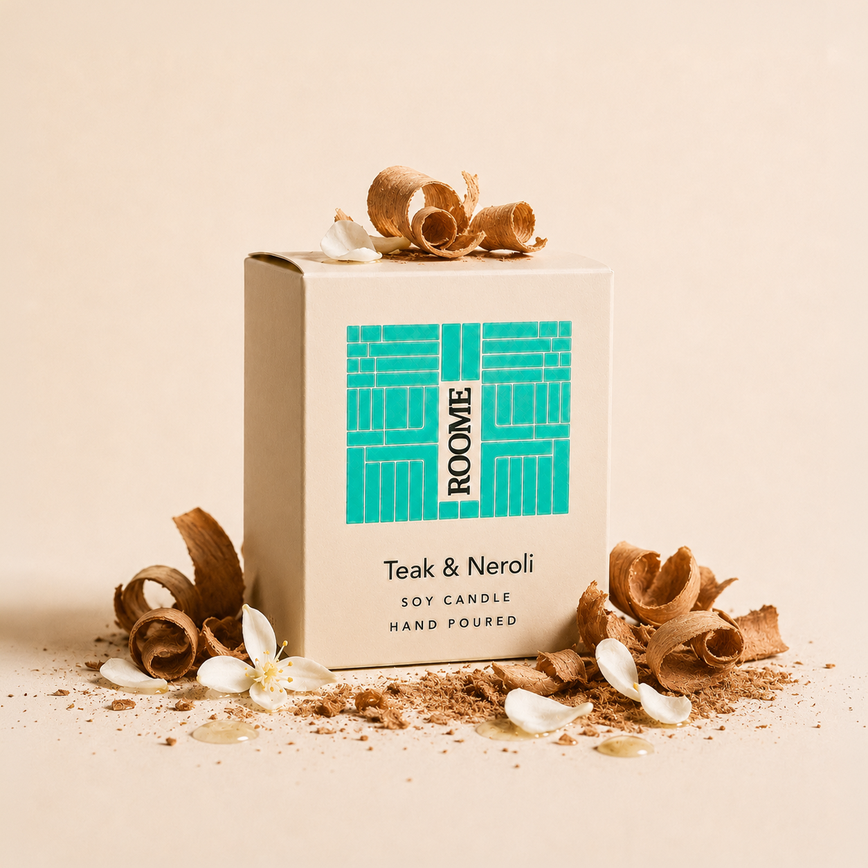 Teak & Neroli Candle